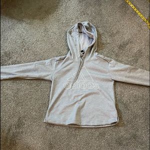 NWOT gray Adidas hoodie